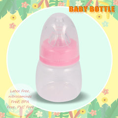 Mini Hard Baby Feeder Bottle with Nipple (60mL)