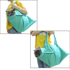 Cat and Dog Sling Shoulder Bag for Travel and Grooming